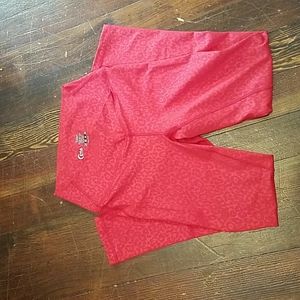 Zyia Red Leopard Scrunchy What LNT size 4